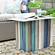 Coastal Inspired Crate Table